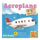 Baby on Board: Aeroplane: A Push, Pull, Slide Tab Book - The English Bookshop